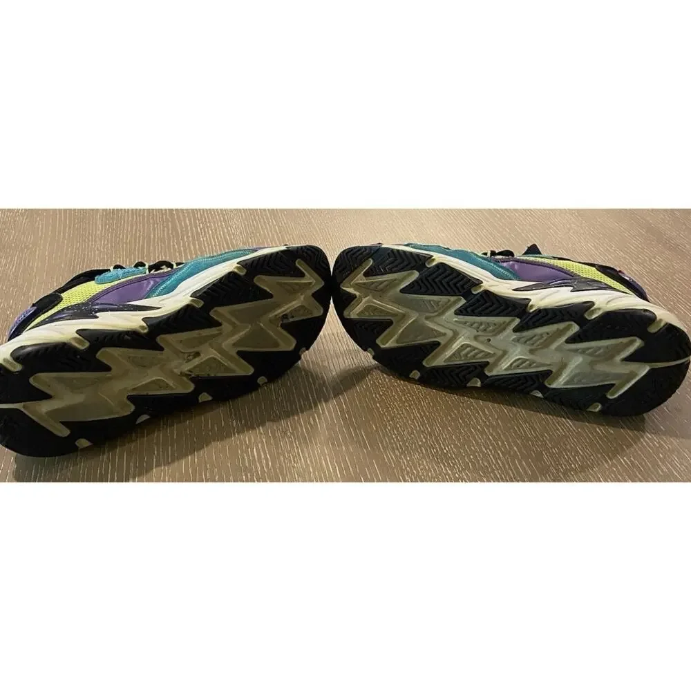 Fila Ray Tracer Evo 2 Ludi Mens Shoes 11.5 Black Yellow Purple Sneakers Lace Up - Picture 4 of 7